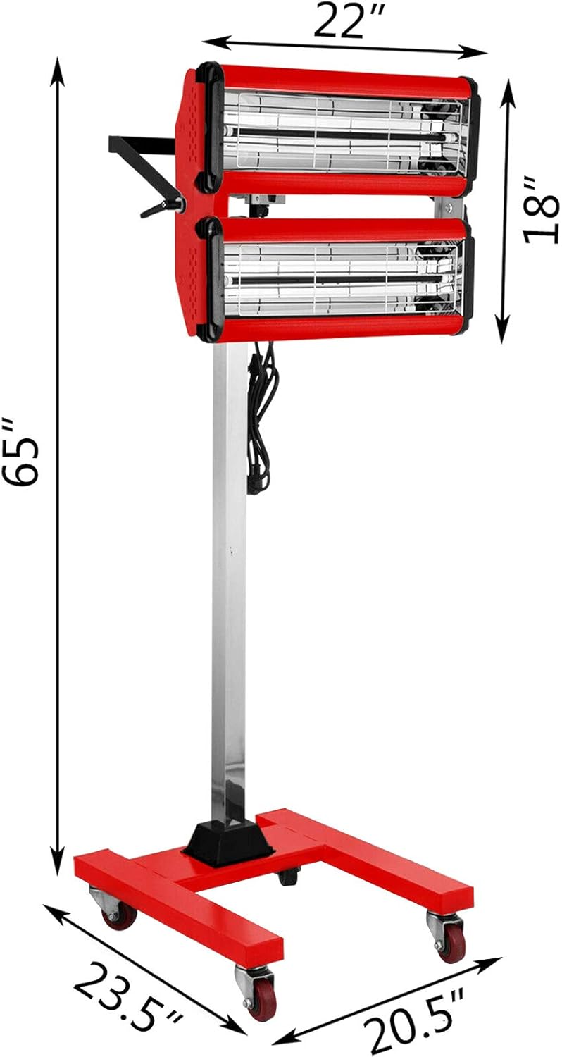 2000W Short Wave Infrared Paint Curing Lamp O85747