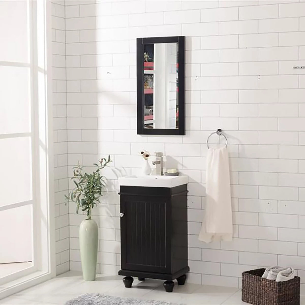 18" Espresso Sink Vanity R5882