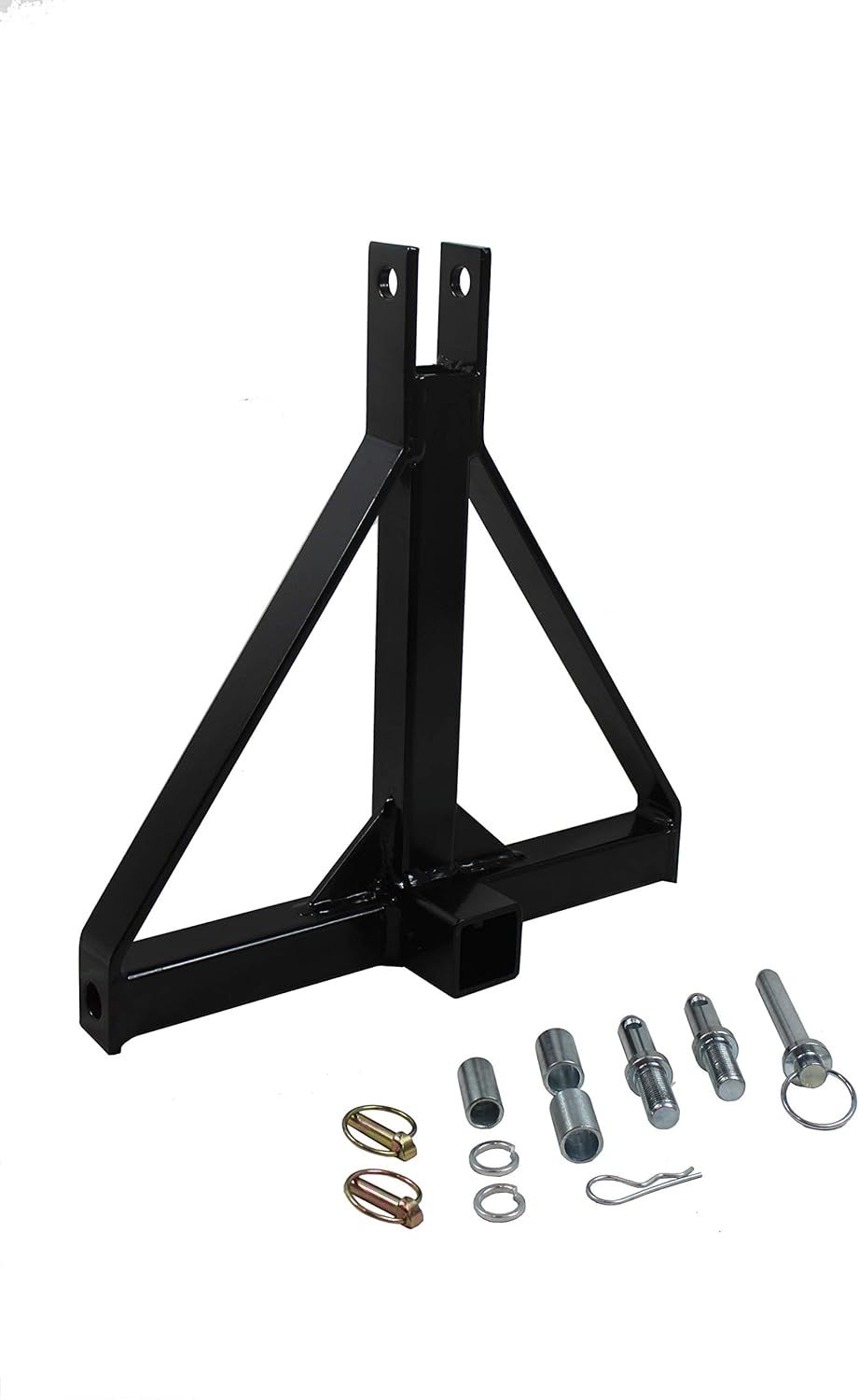 3-Point Hitch Adapter with Category 1 Pins & 2 Hitch Receiver H445