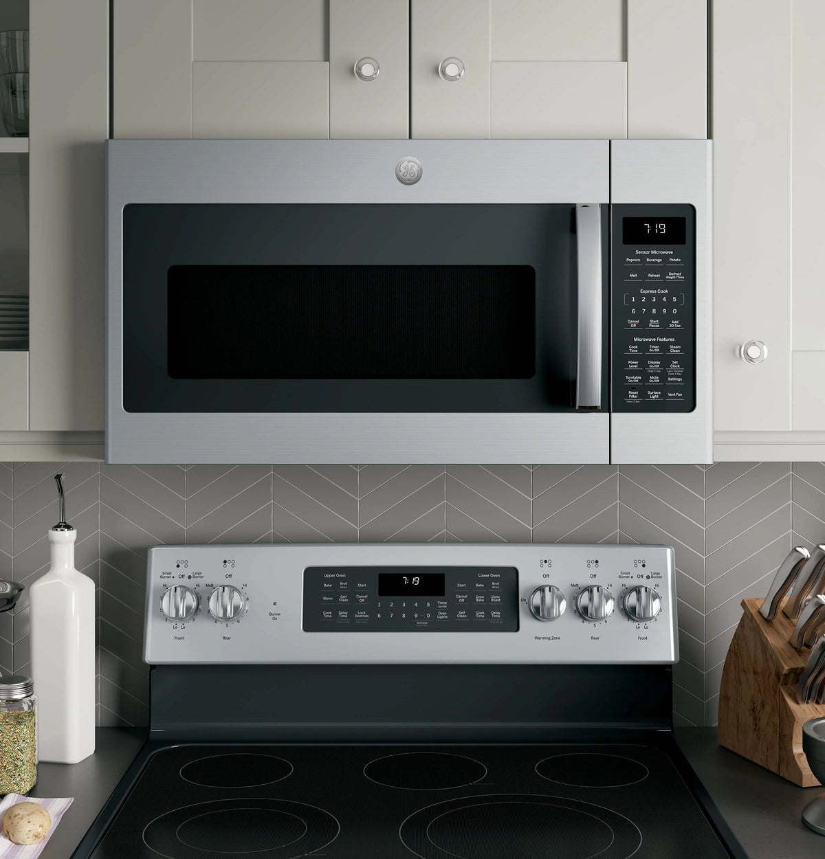 30" Wide 1.9 Cu. Ft. Over The Range Microwave Stainless Steel I671