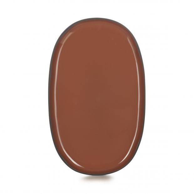Large Oval Service Plate 7 Colors L364