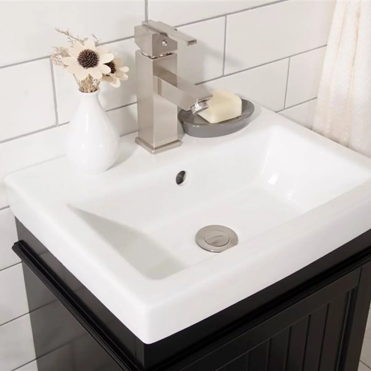 18" Espresso Sink Vanity R5882