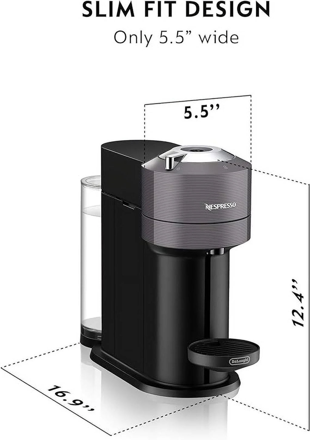 Dark Grey Coffee Espresso Machine Y266