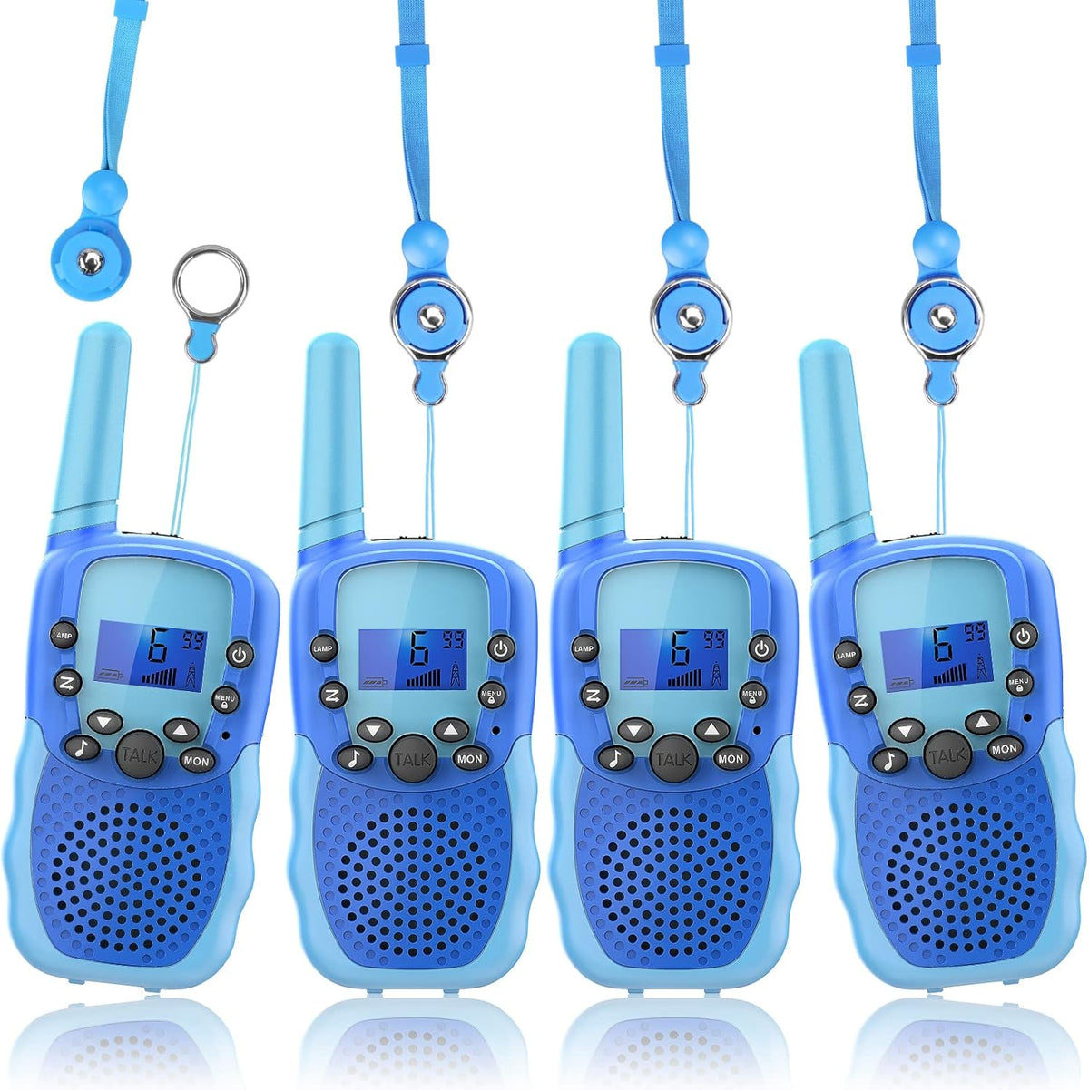 Walkie Talkies 4 Pack Long Range X8638
