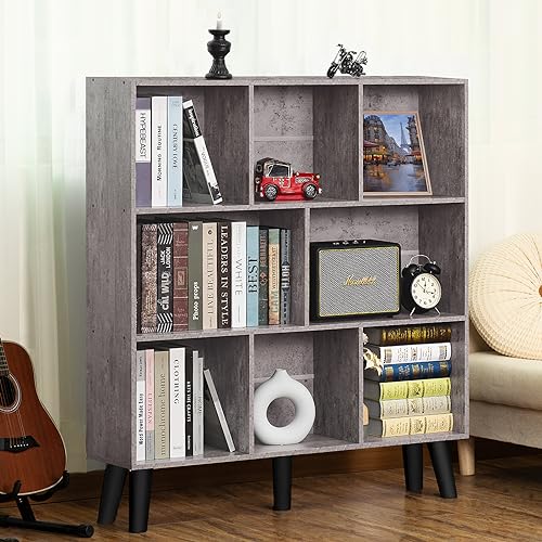 Pink 5 Cube 3-Tier Bookshelf N69611