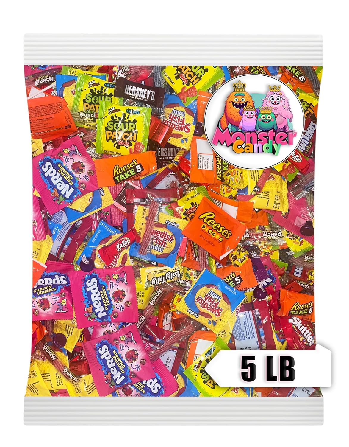 5 lb Chocolate Candy Variety Pack J6926