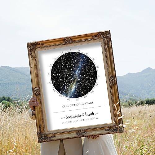 Custom Star Map Unframed Star Prints B591564