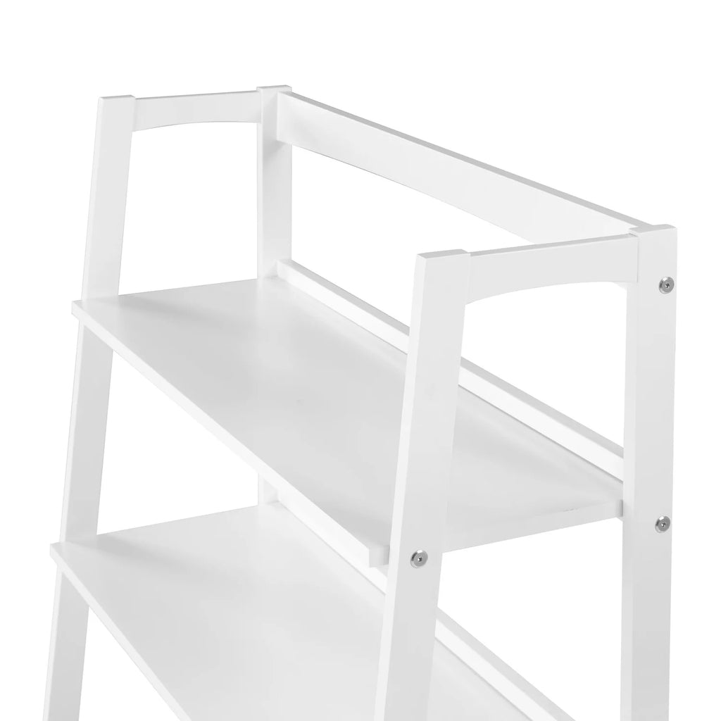 Mid Century White Shelving Unit C383605