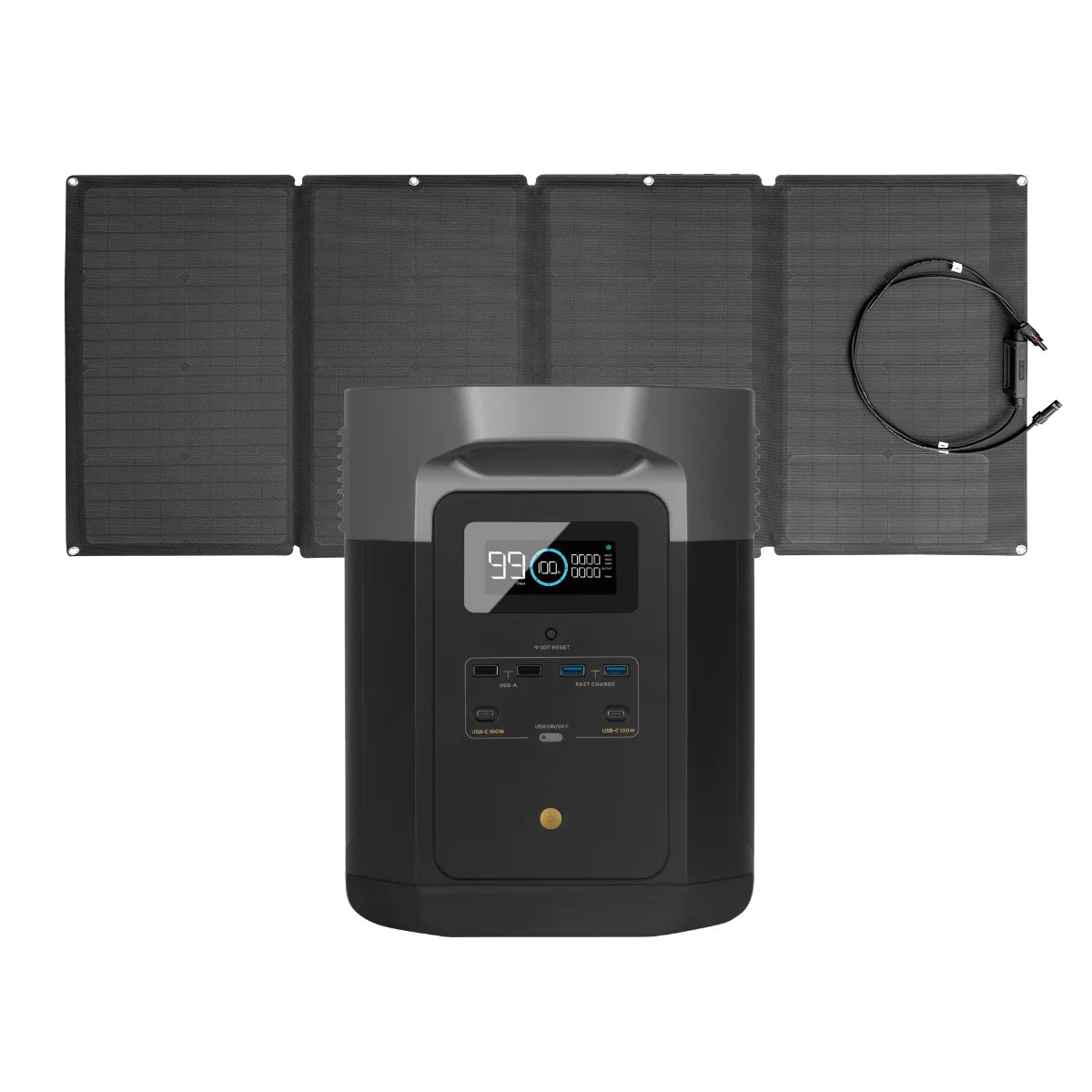 Portable Power Station and Solar Panel W185