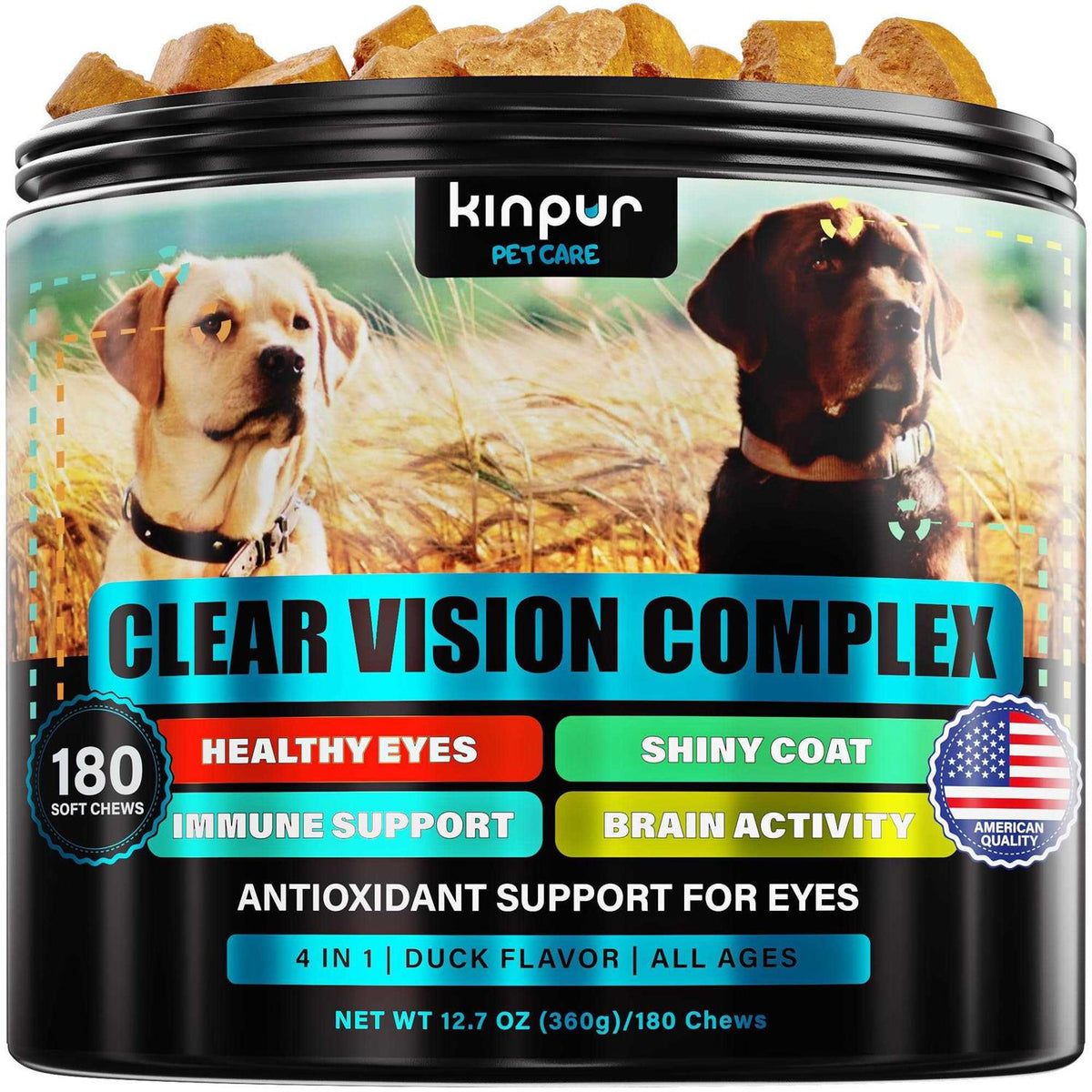 Dog Eye Vitamins Supplement J406