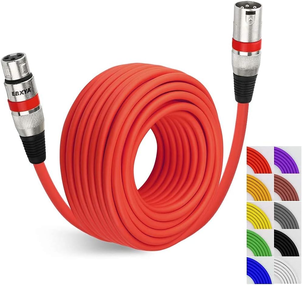 50 Ft 4 Pack XLR Microphone Cable R758