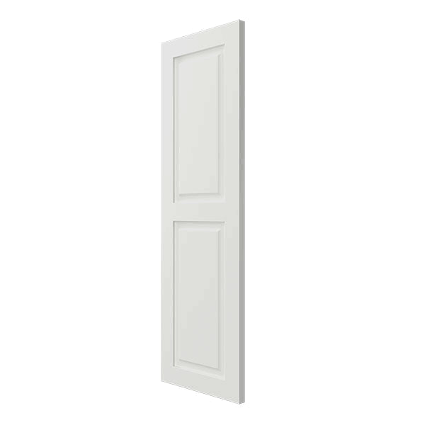 18x22W x 79x22H Exterior Composite Raised Panel Shutters (Per Pair), Unfinished D749162