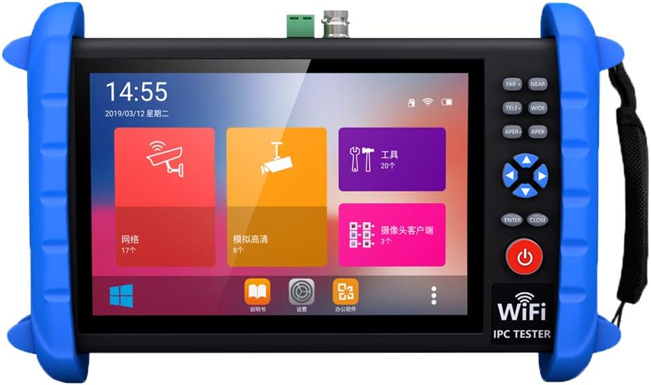 7 Inch Portable CCTV Tester with PoE HDMI WiFi O1595