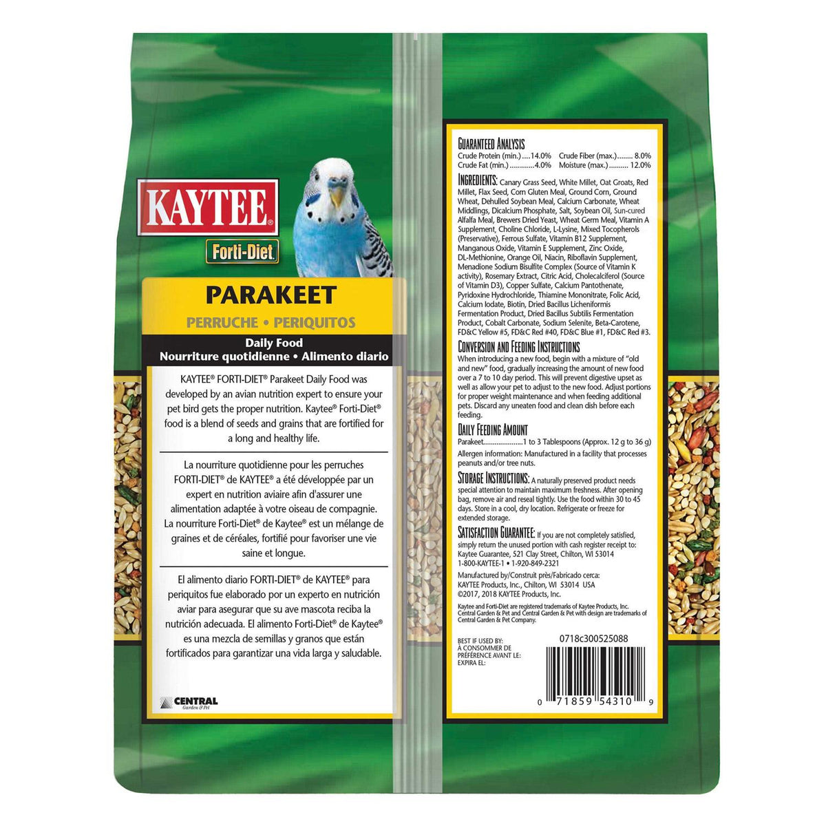 Parakeet Food S29100