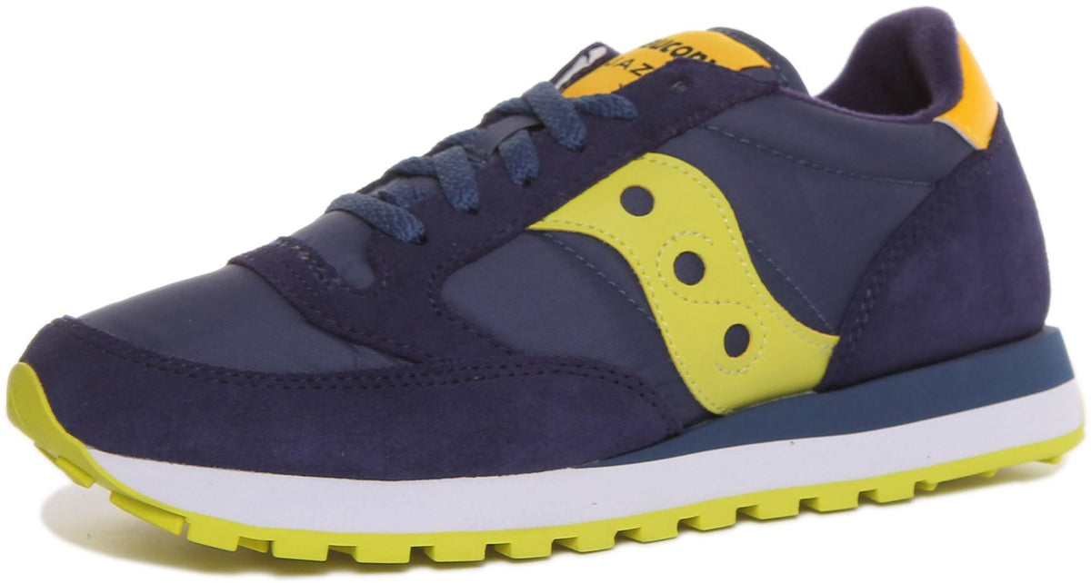 Navy Yellow Jazz Original Sneakers B71223