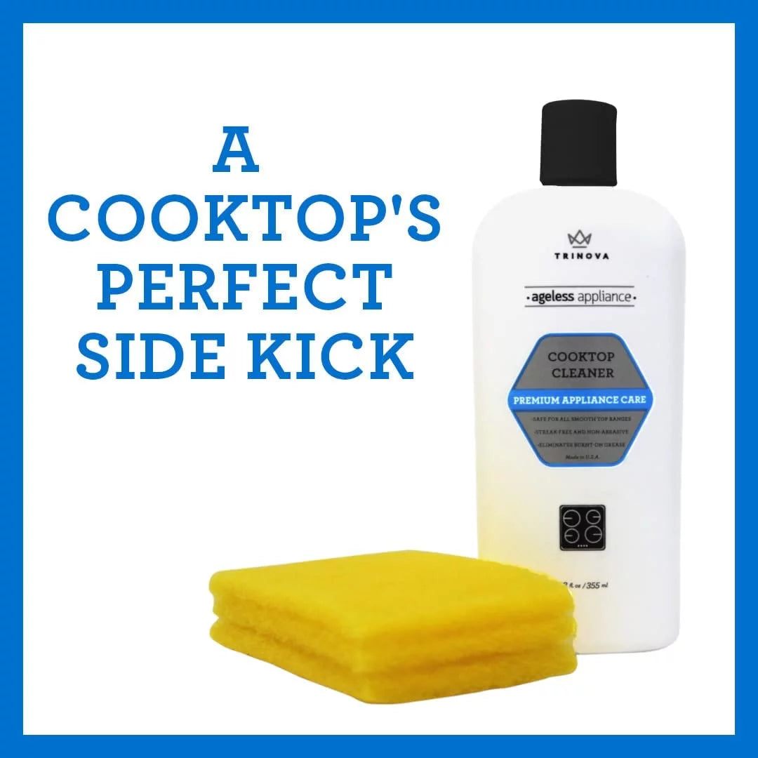 12oz Cooktop Cleaner with Scrubbing Pads D5259