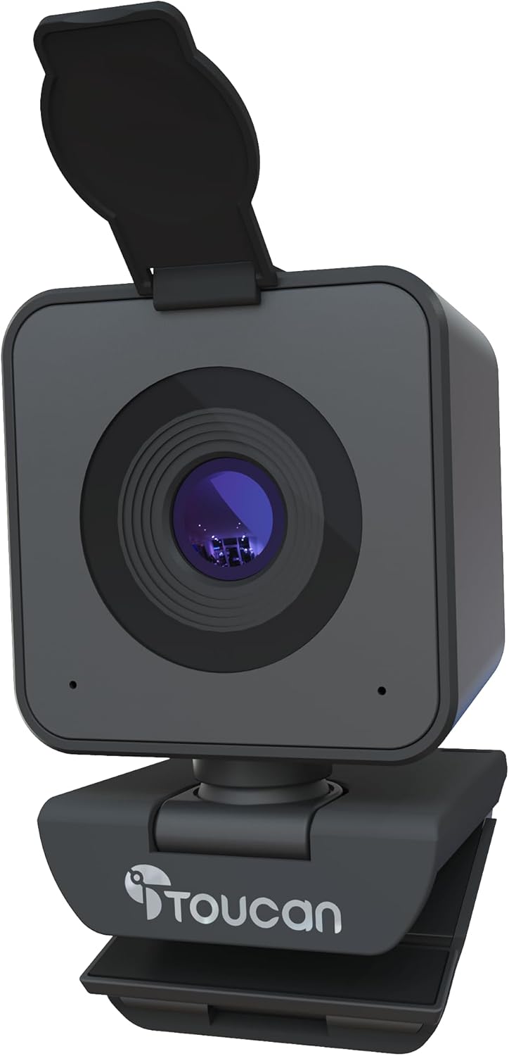 Webcam with Microphone, 115° View, USB D390