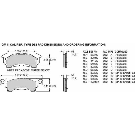 Caliper-D52-Red X21523