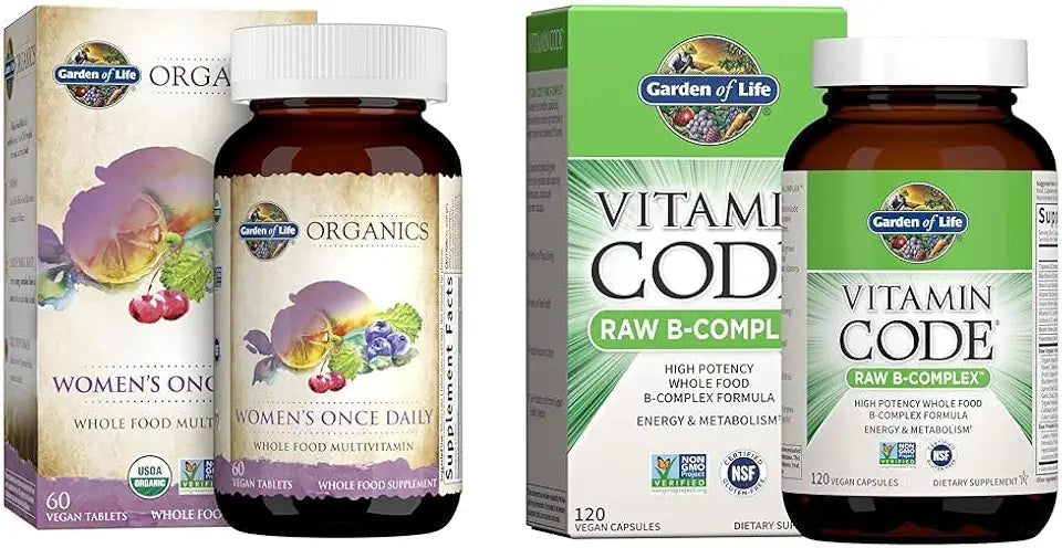 60 Tablets and 120 Capsules Multivitamin and Vitamin B Complex X16453