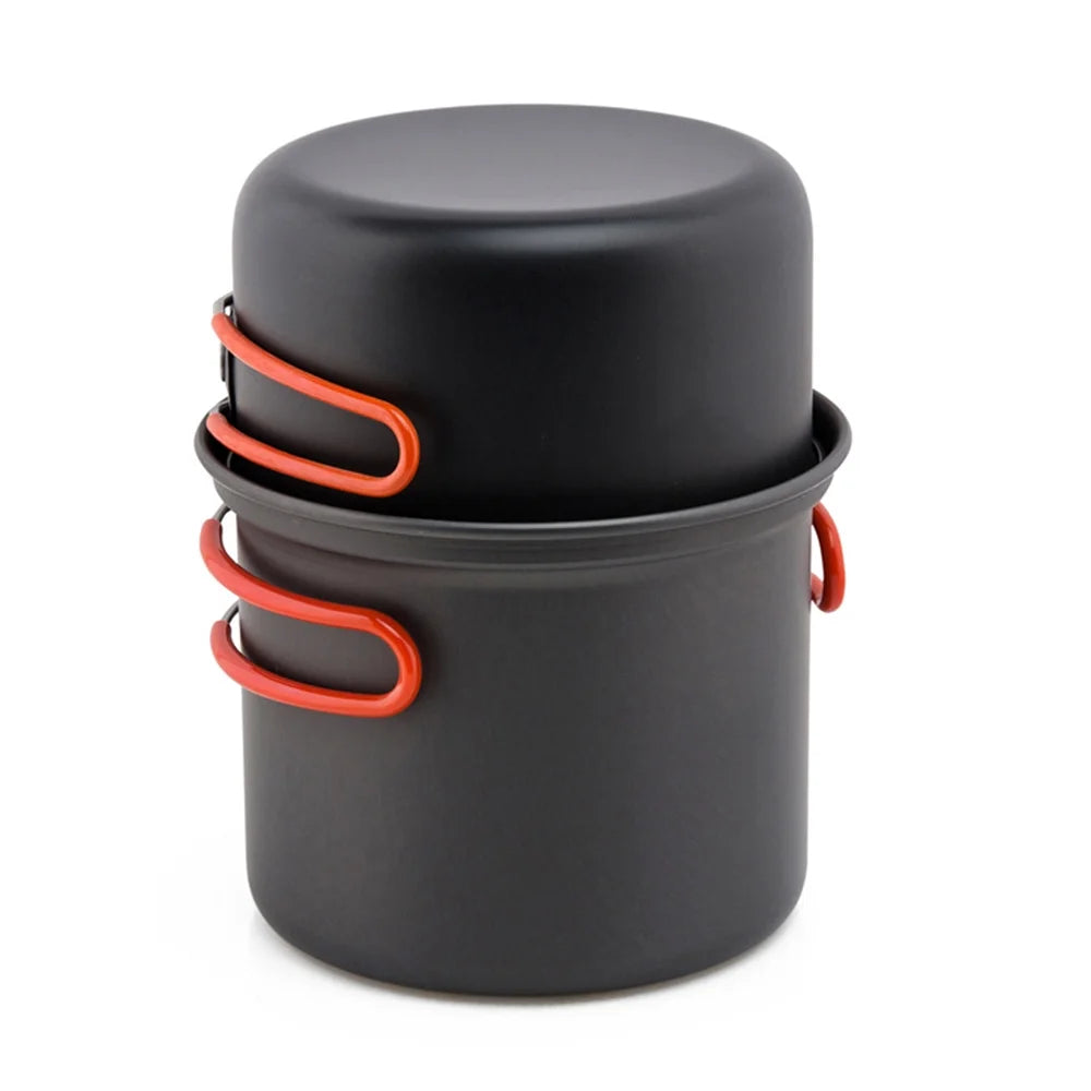 Camping Cookware Set with Cooking Pots S486936