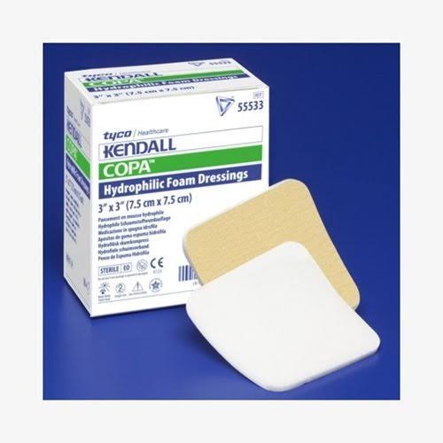 Hydrophilic Foam Dressing 4x4x22 Case of 50 C948867