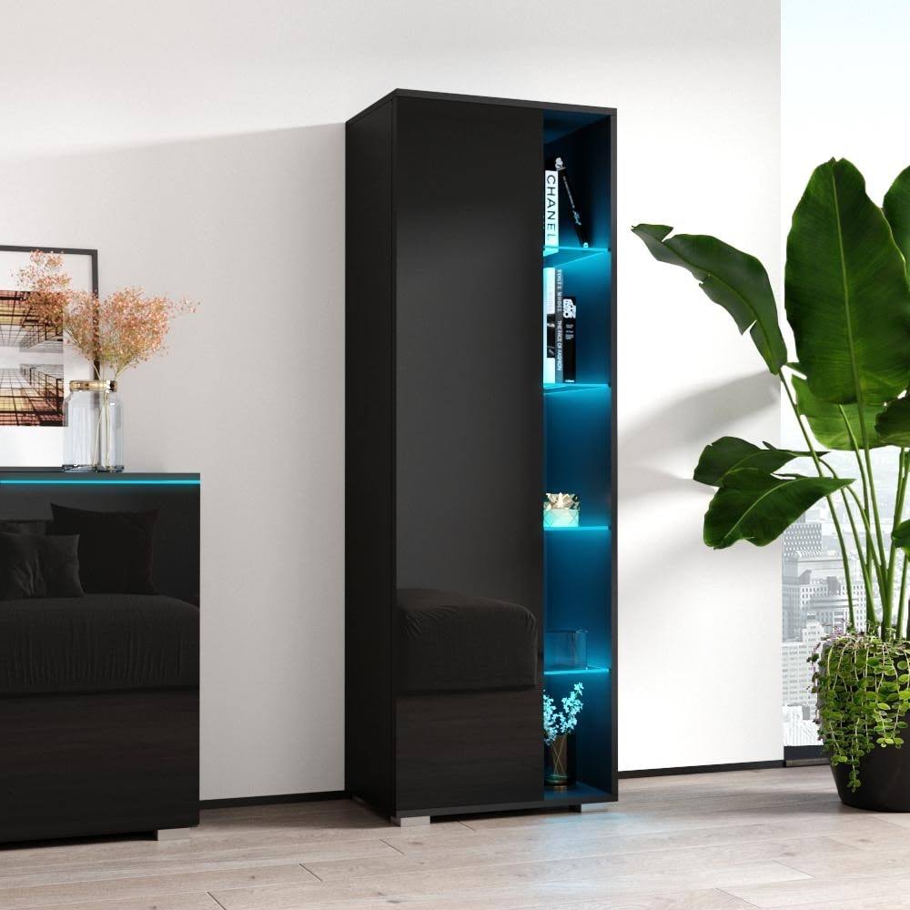Gray Bookcase D966