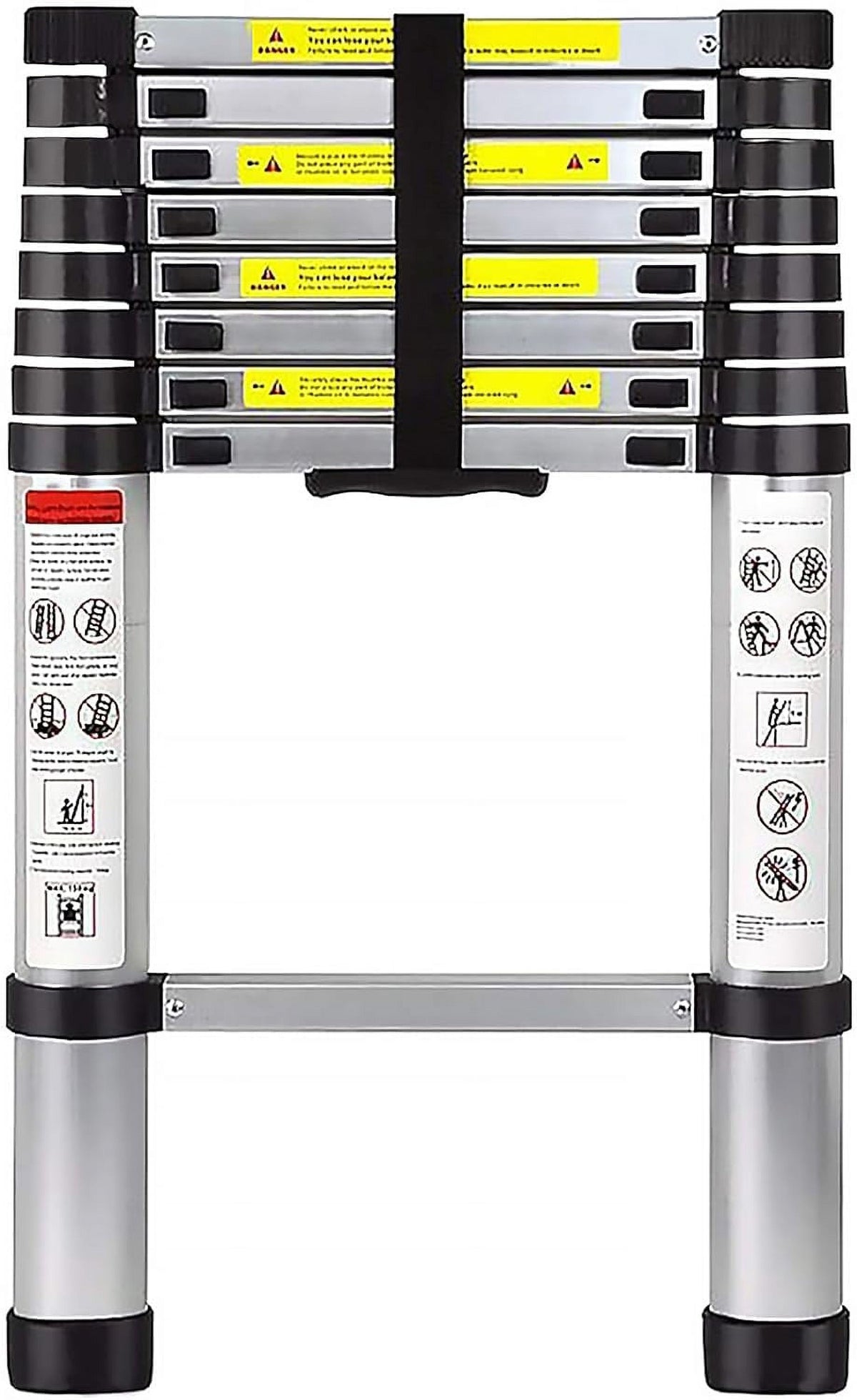 8.5FT Aluminum Telescoping Ladder H466
