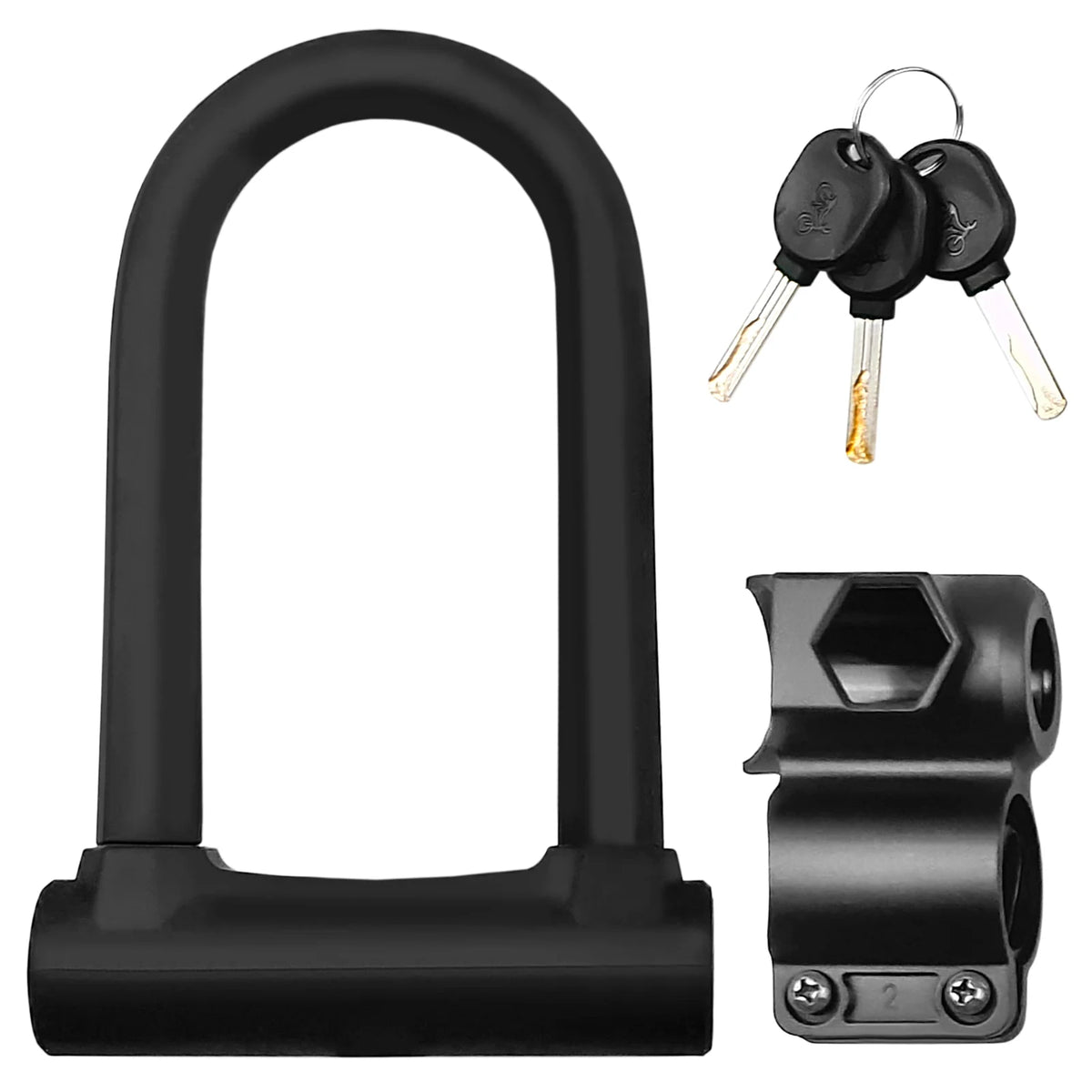 Heavy Duty U Lock with Mounting Bracket O942