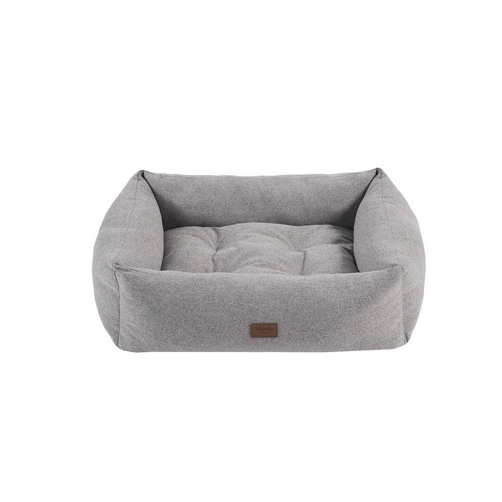 Brown 4-Sided Bolster with Ortho Base and Removable Cover H2181