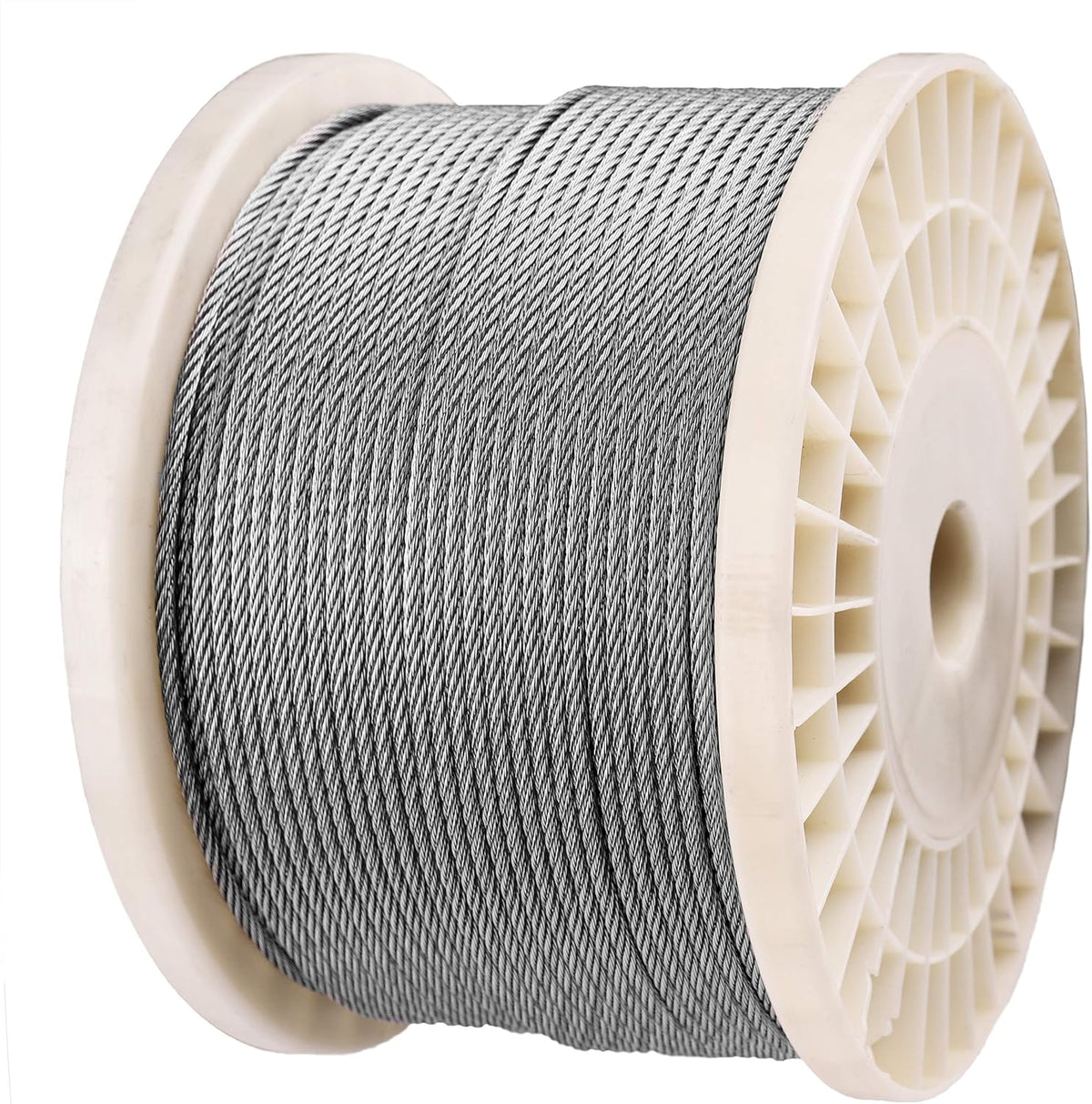 1/8 316 Stainless Steel Wire Rope Aircraft Cable 500 Feet 7x7 I51225