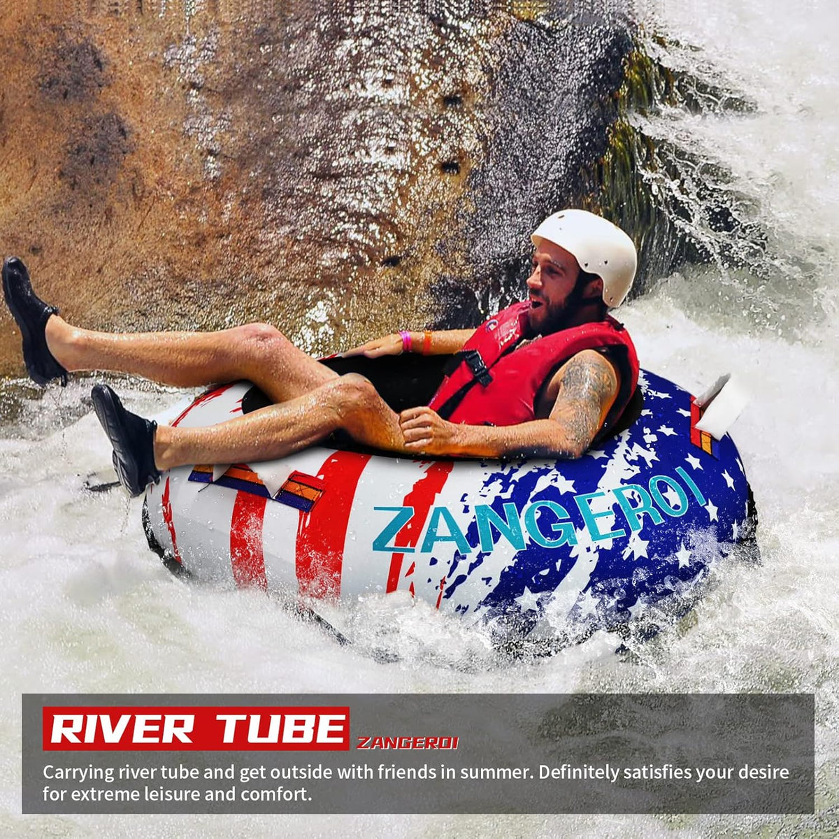 Heavy Duty 42-inch River Tube with Cover W2508
