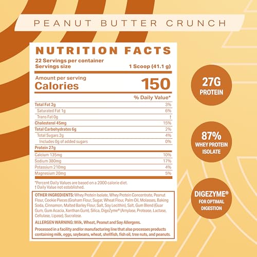 Vanilla Ice Cream Whey Protein Powder, 15 Servings S1545