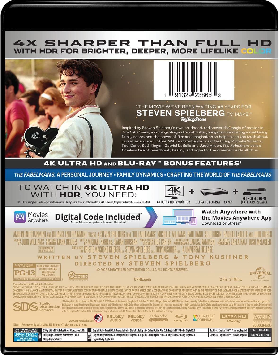 4K Ultra HD + Blu-ray + Digital O7852