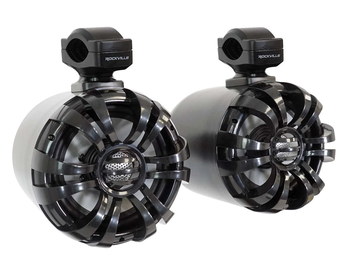 6.5" 600w Marine Wakeboard Swivel Speakers with Receiver B564085