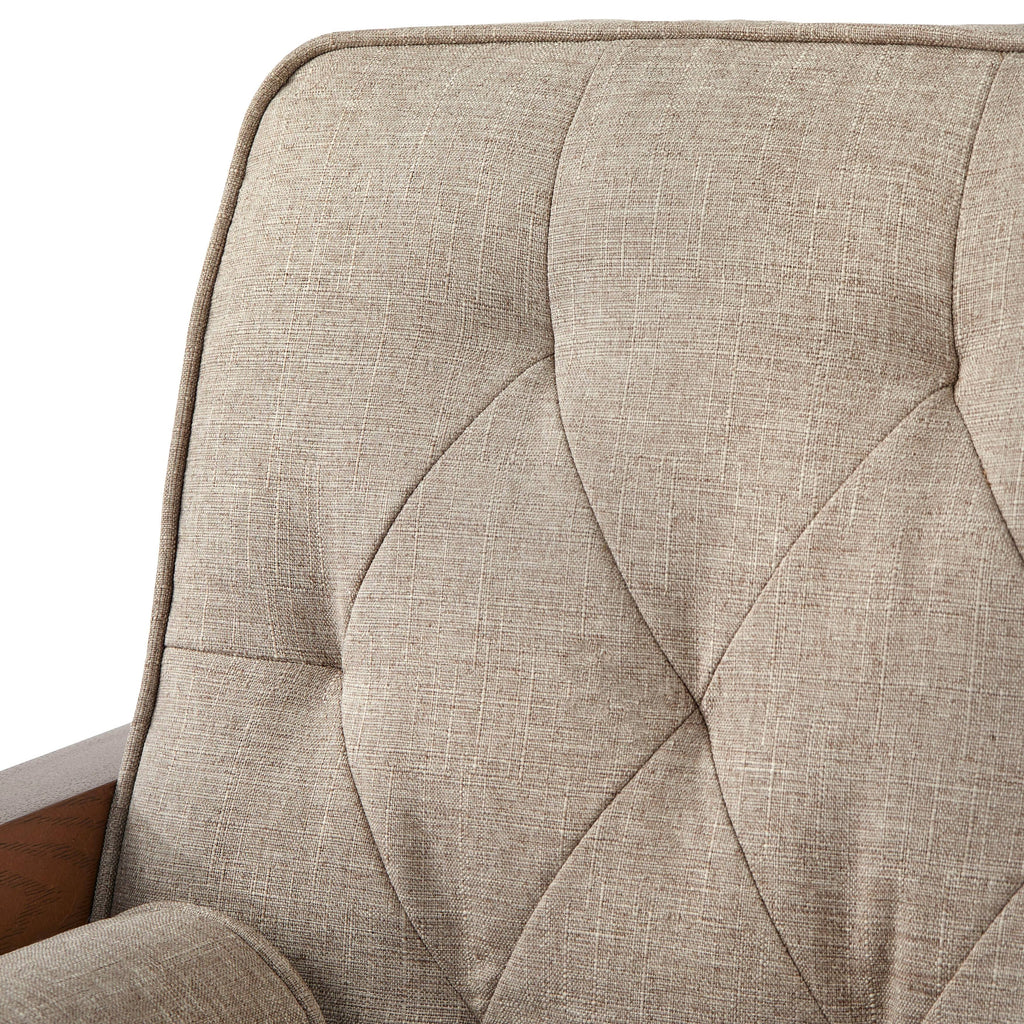 Wheat/Walnut Loveseat J56062