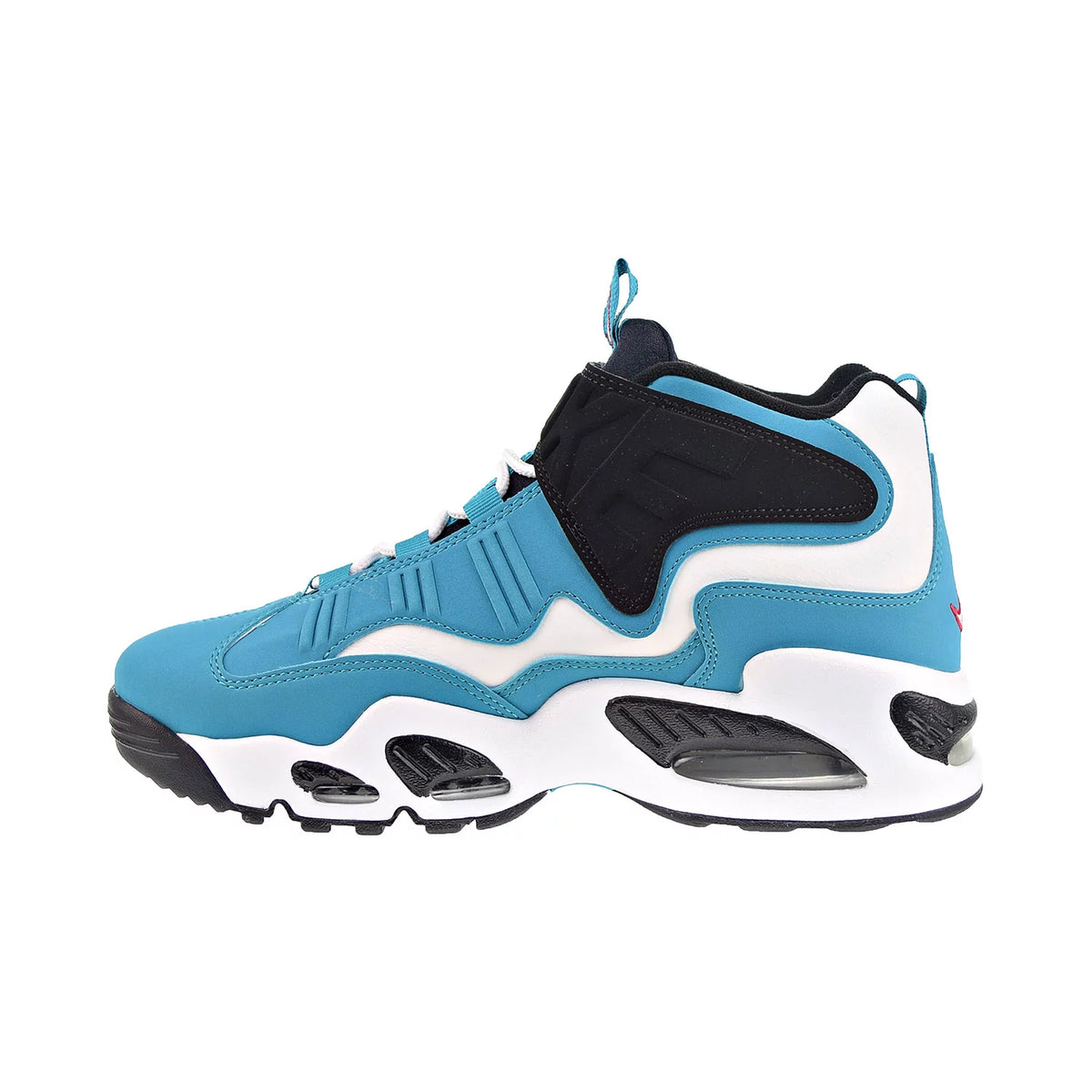 Aqua Marine Black White Men's Shoes C757486