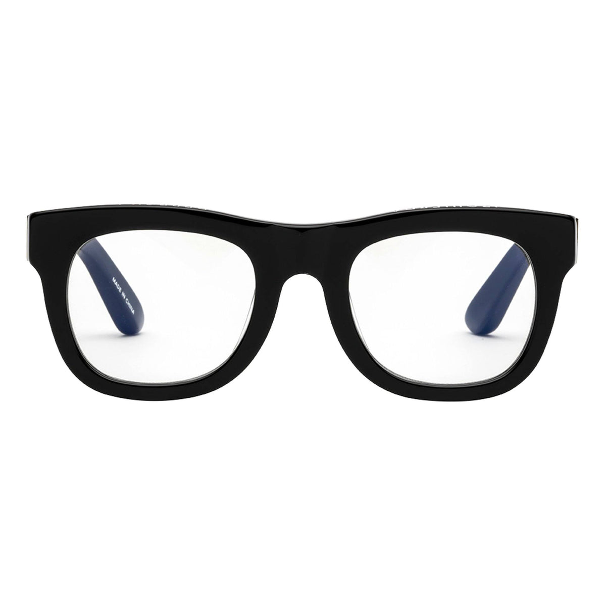 Gloss Black Reading Glasses +3.5 F629