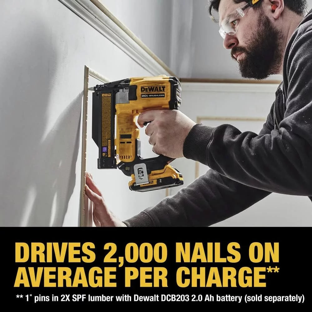 20V MAX Cordless 23 Gauge Pin Nailer Kit with 2.0Ah Battery and Charger G550162