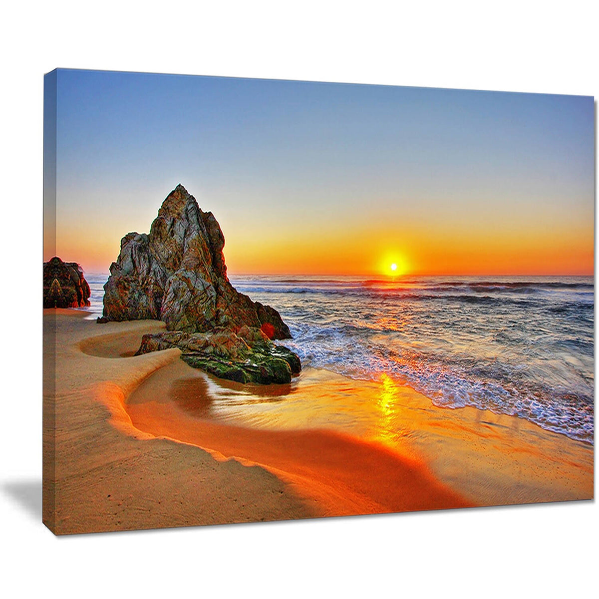 Contemporary Seascape Art Canvas 40 in. Wide x 20 in. High C417530