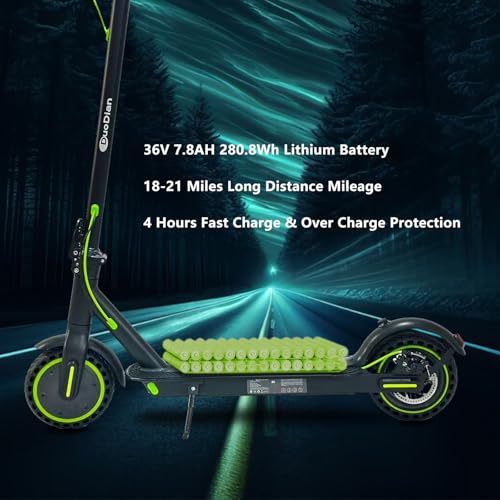 500W Foldable Electric Scooter with LED Display D390