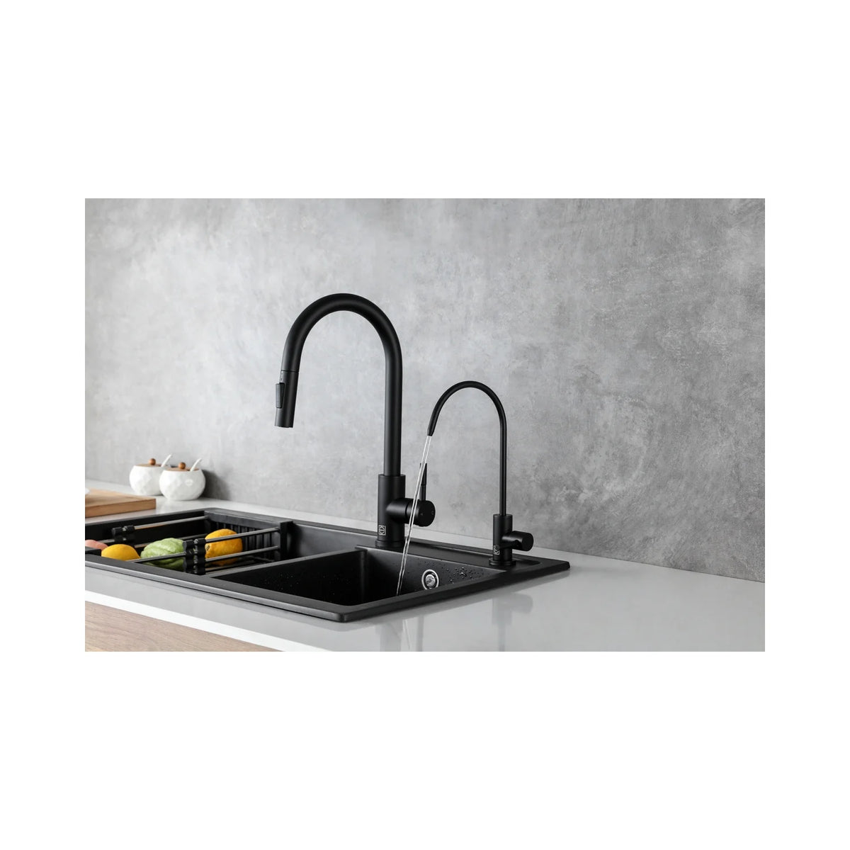 Single Handle Cold Water Dispenser Matte Black E5068