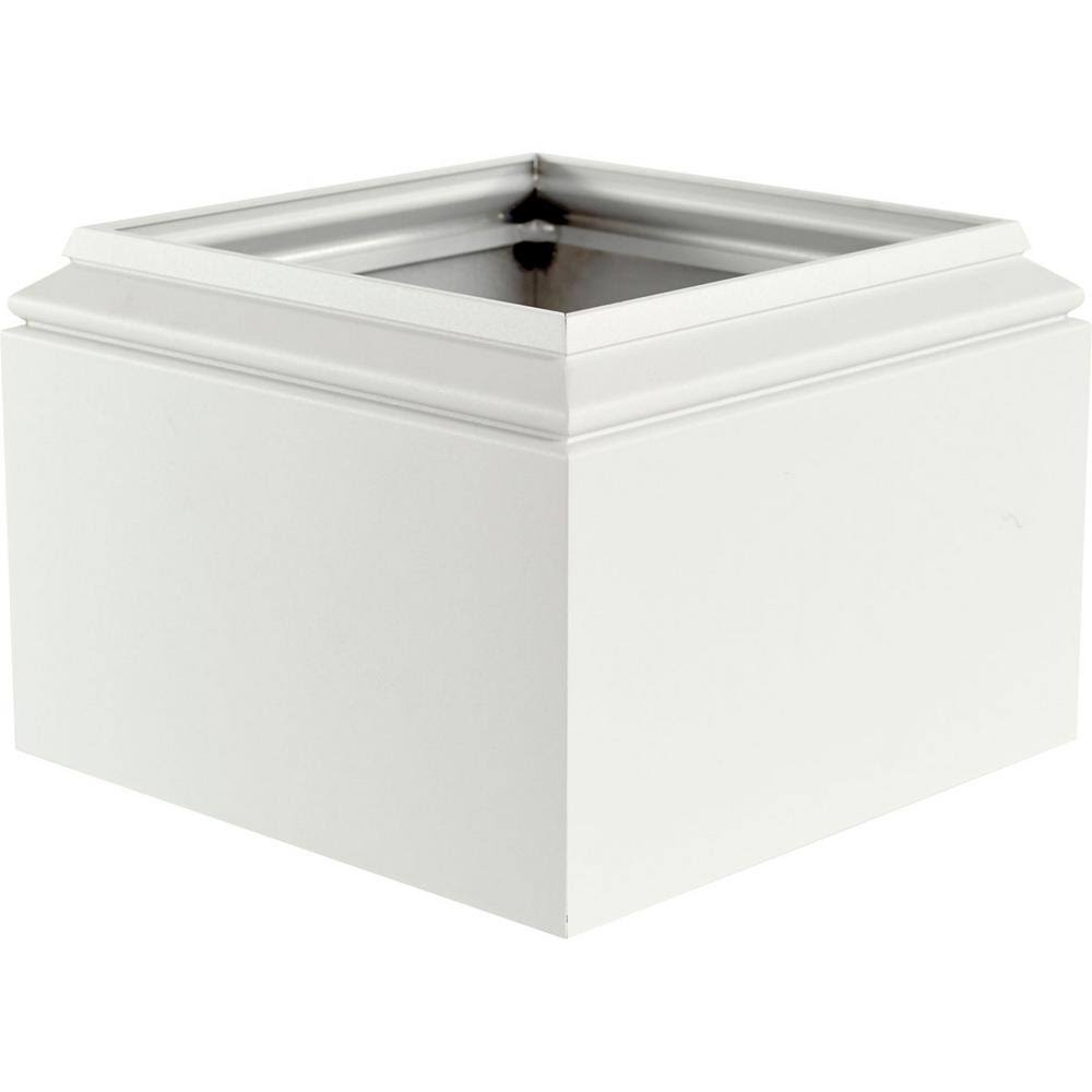 8 in. Aluminum Natchez Capital and Base G9677