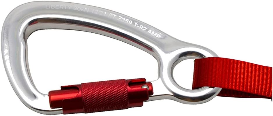Red Steel Hook Lanyard P52525