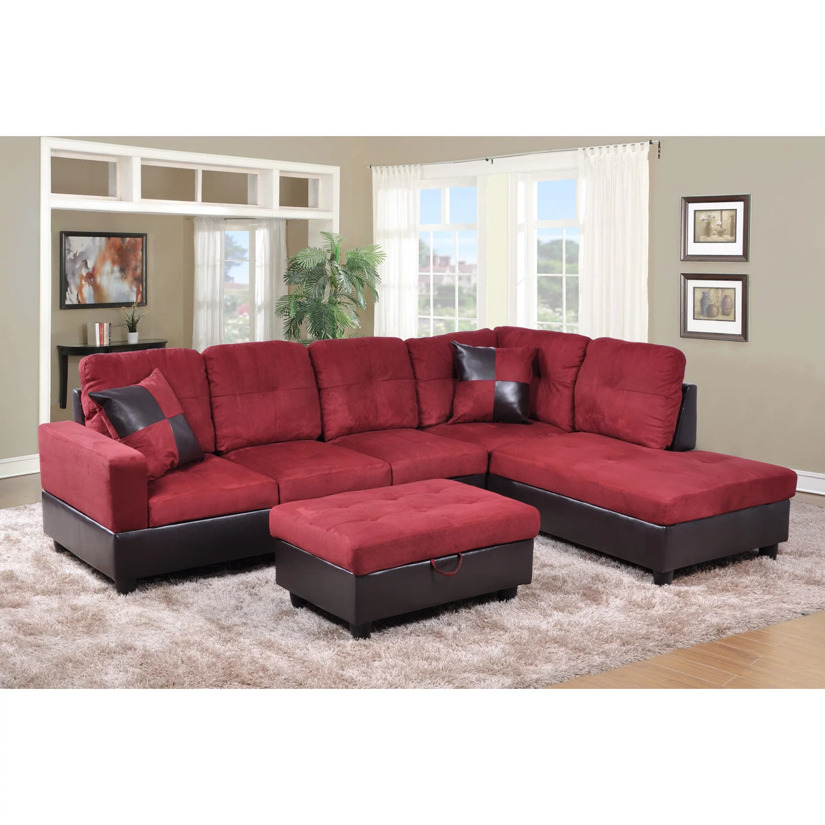 Right Hand Facing Sectional Sofa E76207