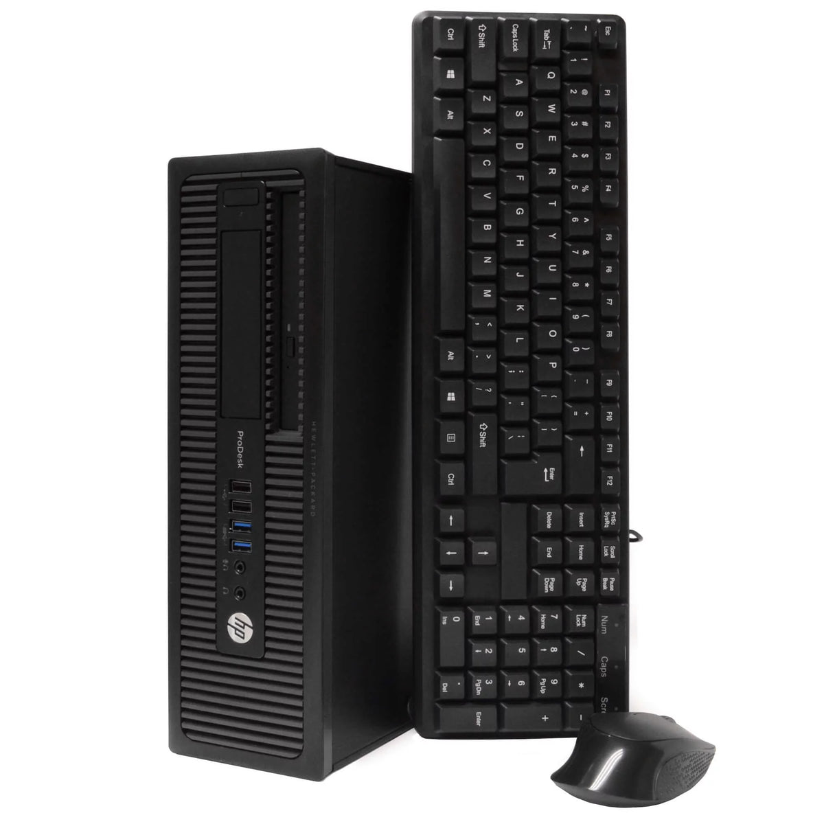 Pre-Owned Desktop Computer PC, Intel Quad-Core i5, 240GB SSD, 16GB DDR3 RAM, Windows 10 Home, 22in Monitor, Keyboard and Mouse H332