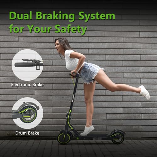 500W Foldable Electric Scooter with LED Display D390