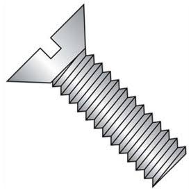 1/4-20 x 3/8x22 Flat Head Slotted Steel Machine Screw C8650
