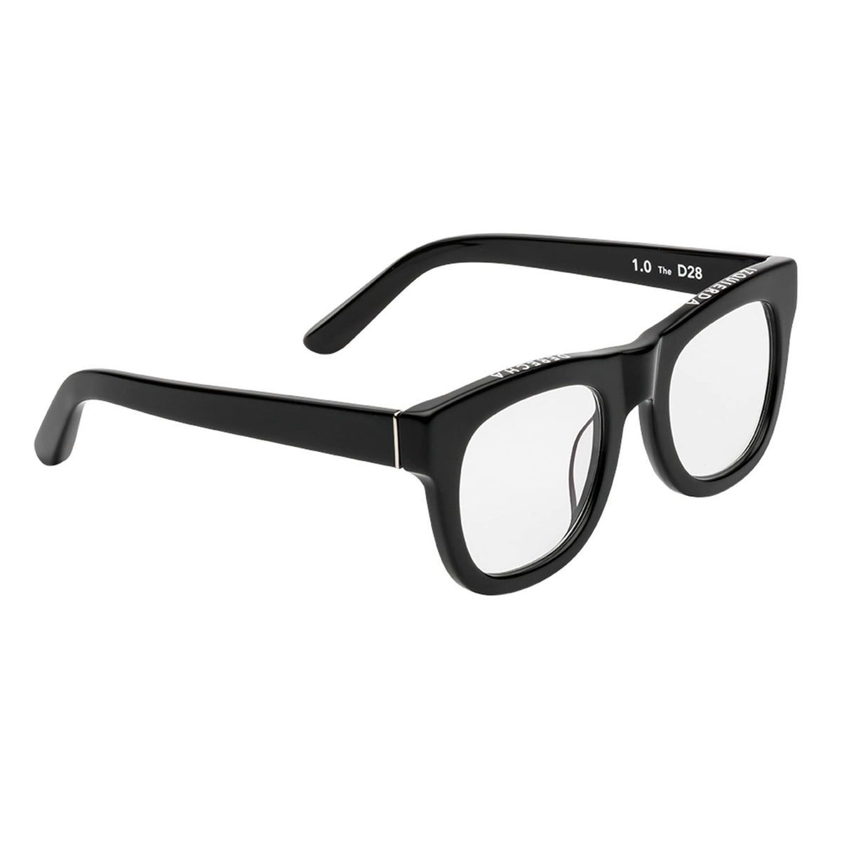 Gloss Black Reading Glasses +3.5 F629