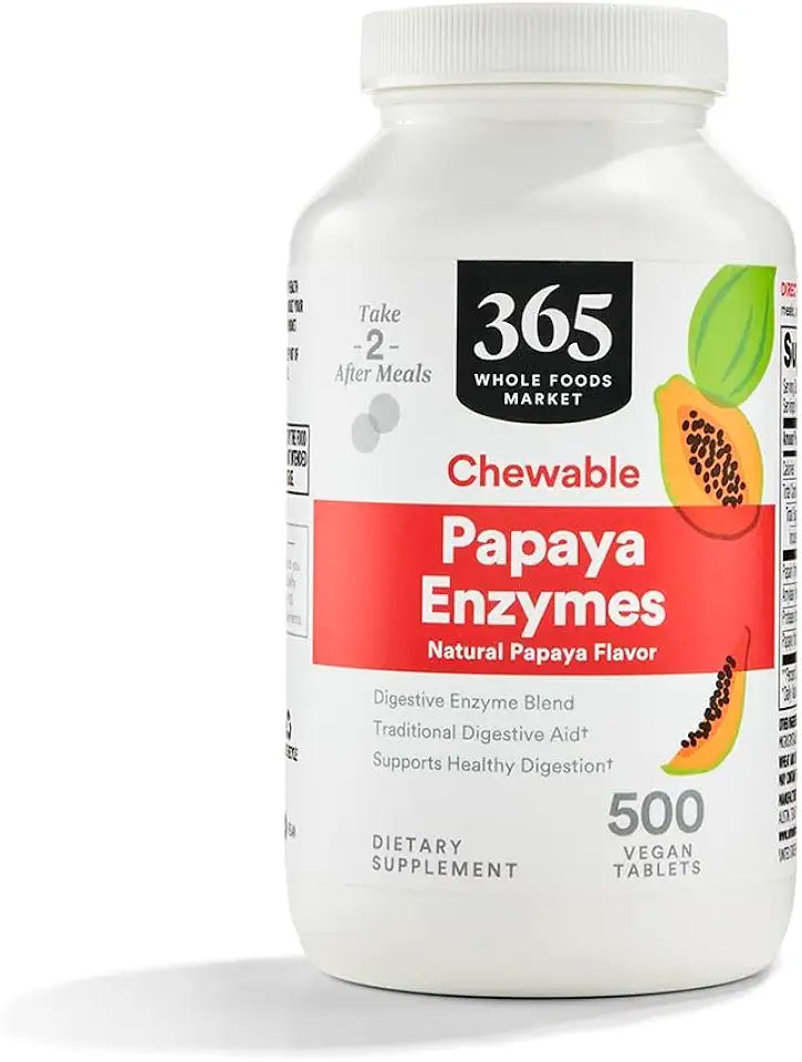 Papaya Enzymes 500 Chews O69532