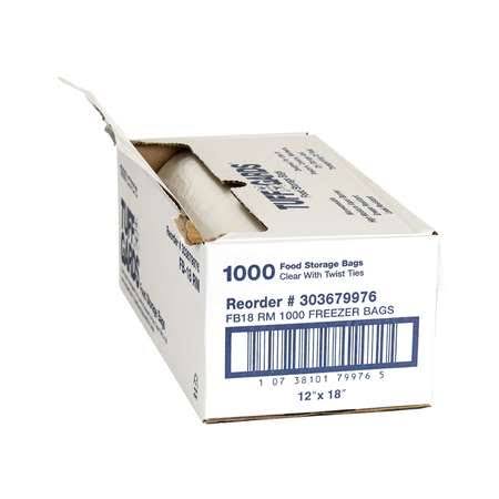 12x18 Freezer Storage Bags B68507